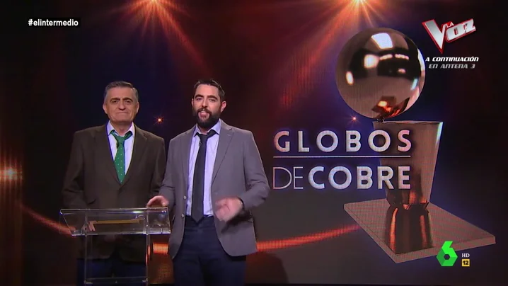 El Gran Wyoming y Dani Mateo presentan los Globos de Cobre El Gran Wyoming y Dani Mateo presentan los Globos de Cobre