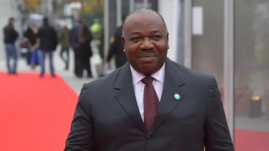 El presidente de Gabón, Ali Bong El presidente de Gabón, Ali Bong