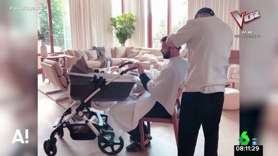 La imagen más natural de Ricky Martin con su hija Lucía La imagen más natural de Ricky Martin con su hija Lucía