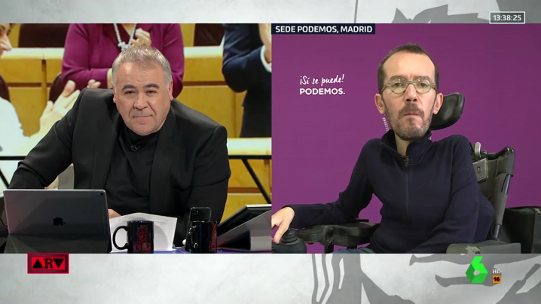 Pablo Echenique: "Si se cumplen las medidas que acordamos con el PSOE, aprobaremos los Presupuestos"