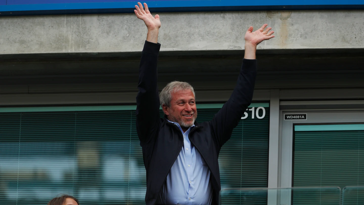 Roman Abramovich, durante un partido del Chelsea Roman Abramovich, durante un partido del Chelsea