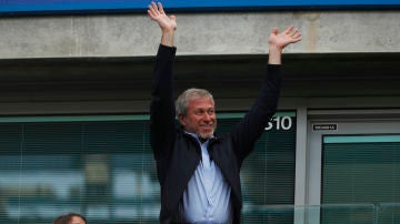 Roman Abramovich, durante un partido del Chelsea