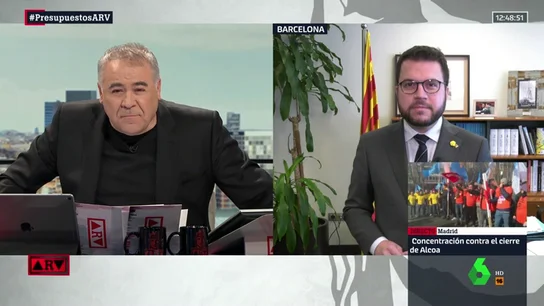 Pere Aragonès, sobre el apoyo a los PGE: "Debemos saber si la propuesta de Sánchez es sacar el conflicto catalán de los tribunales" Pere Aragonès, sobre el apoyo a los PGE: "Debemos saber si la propuesta de Sánchez es sacar el conflicto catalán de los tribunales"