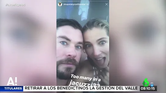 Elsa Pataky y Chris Hemsworth Elsa Pataky y Chris Hemsworth