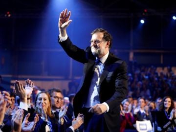 Mariano Rajoy en la convención del PP Mariano Rajoy en la convención del PP