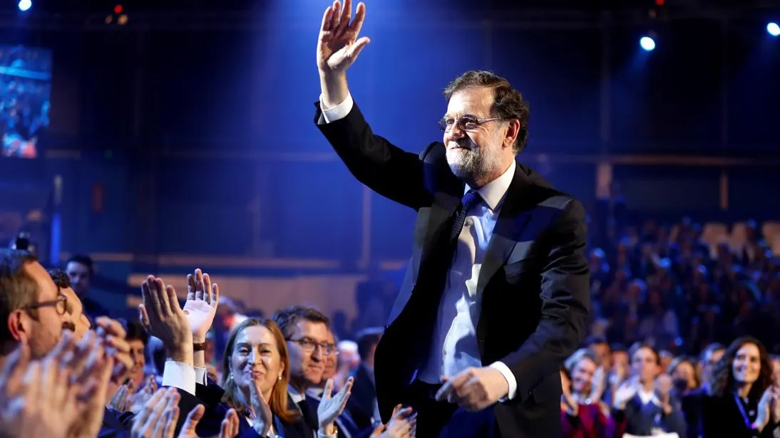 Mariano Rajoy en la convención del PP