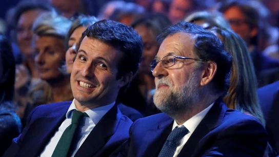 Pablo Casado y Mariano Rajoy Pablo Casado y Mariano Rajoy
