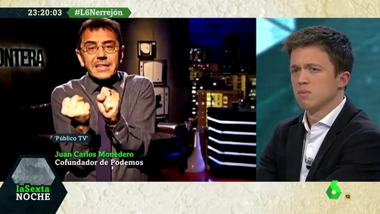 Errejón responde a las críticas de Echenique y Monedero: "Respeto el estilo de cada uno, pero ese no es el mío" Errejón responde a las críticas de Echenique y Monedero: "Respeto el estilo de cada uno, pero ese no es el mío"