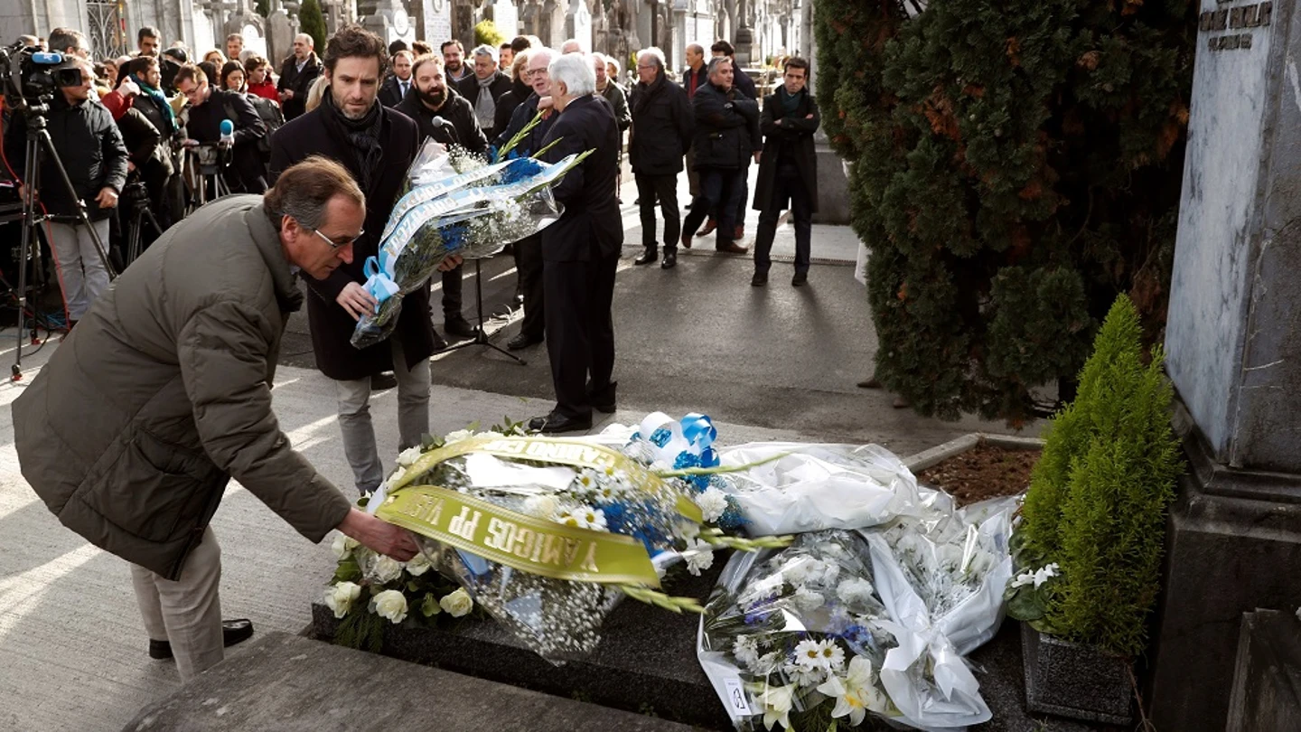 Homenaje al concejal popular Gregorio Ordóñez, asesinado por ETA hace 24 años Homenaje al concejal popular Gregorio Ordóñez, asesinado por ETA hace 24 años