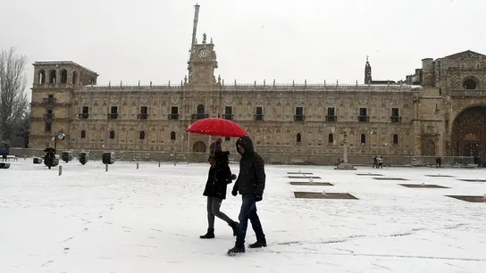 Nevada en León Nevada en León