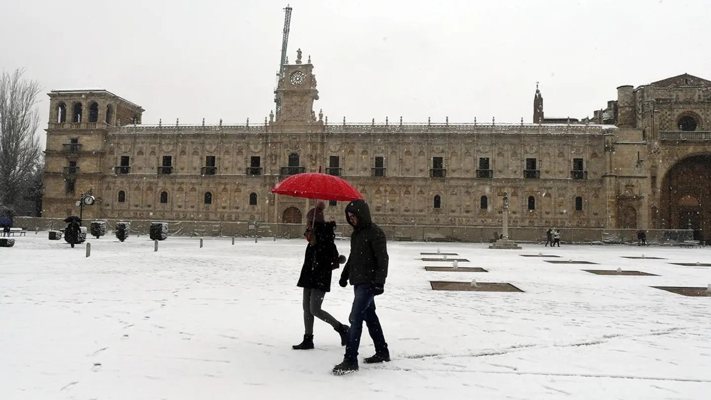 Nevada en León Nevada en León
