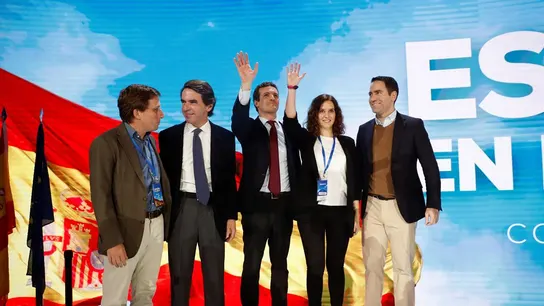 Pablo Casado en la convención del Partido Popular Pablo Casado en la convención del Partido Popular