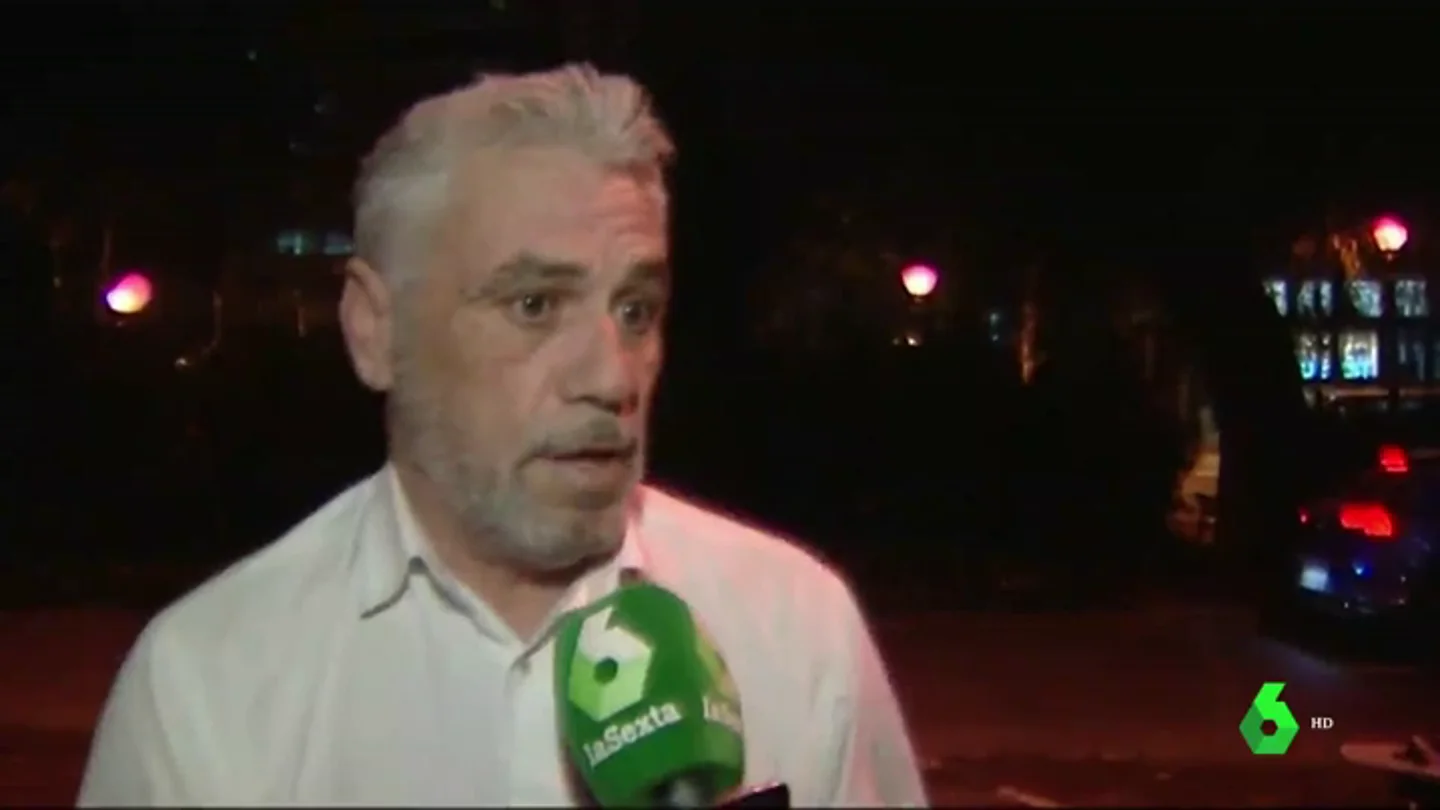 El conductor VTC agredido por taxistas en Barcelona El conductor VTC agredido por taxistas en Barcelona