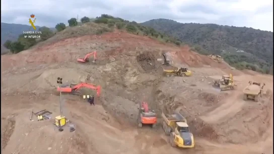 Estas son las imágenes aéreas del espectacular rescate del pequeño Julen en Totalán Estas son las imágenes aéreas del espectacular rescate del pequeño Julen en Totalán