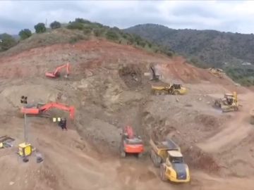 Estas son las imágenes aéreas del espectacular rescate del pequeño Julen en Totalán