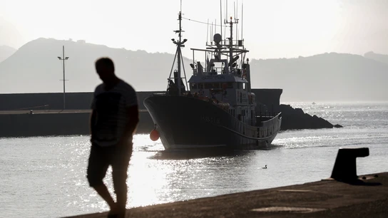 Imagen de arrchivo del barco de rescate humanitario 'Aita Mari' Imagen de arrchivo del barco de rescate humanitario 'Aita Mari'