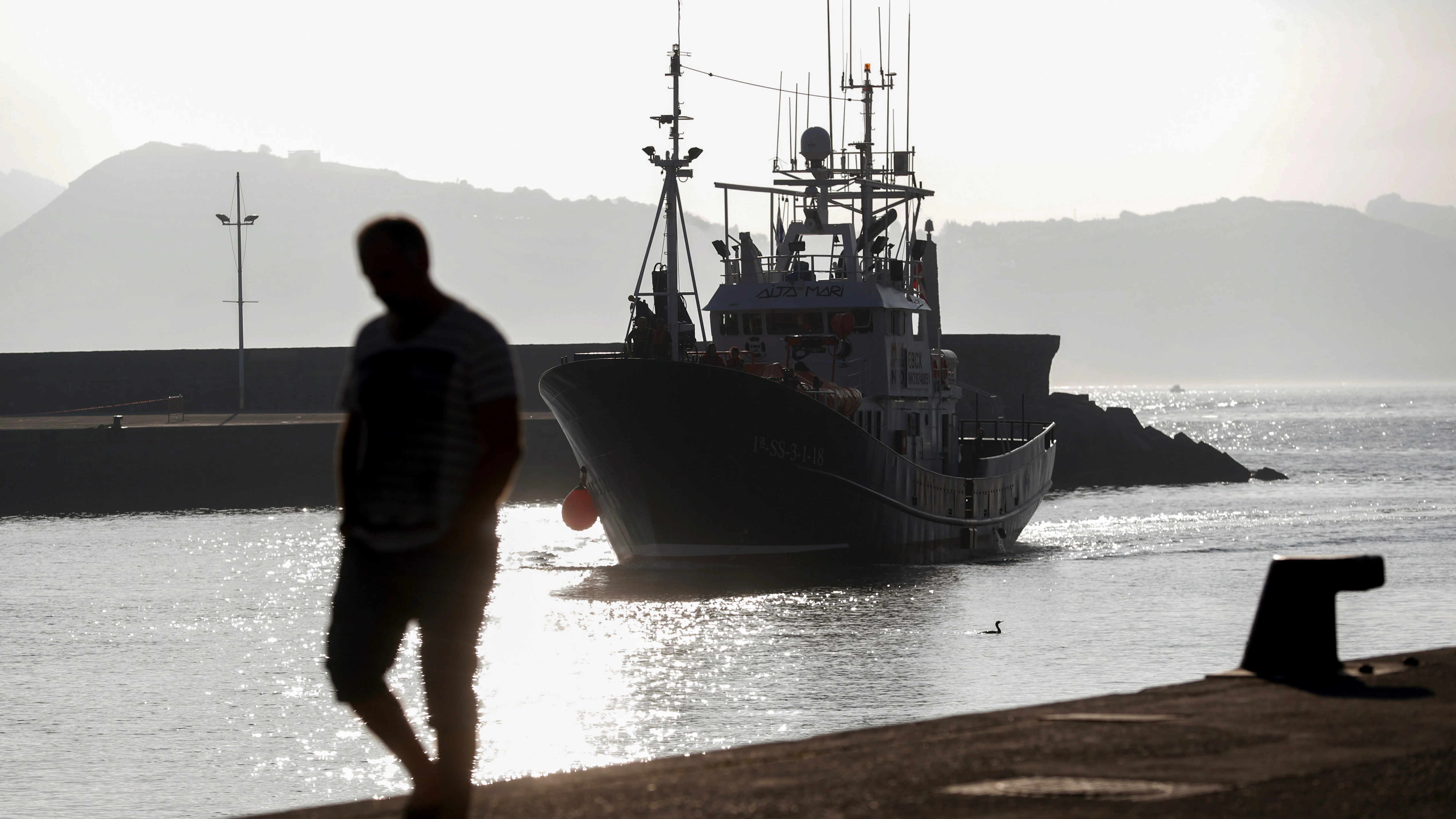 Imagen de arrchivo del barco de rescate humanitario 'Aita Mari' Imagen de arrchivo del barco de rescate humanitario 'Aita Mari'