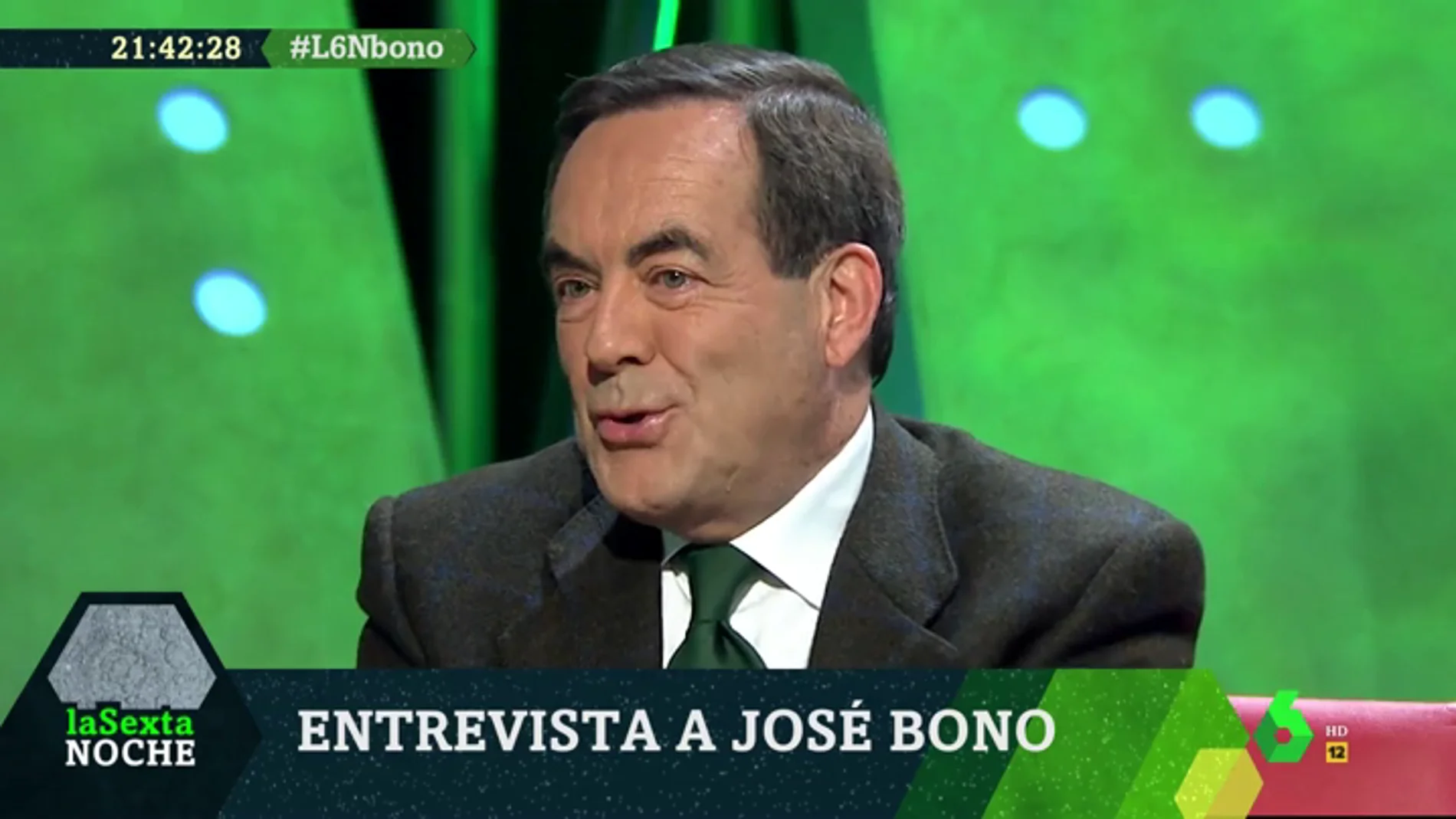 José Bono: "Echenique no era comunista, era de Ciudadanos, que a veces se olvida"