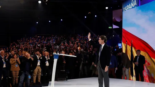 Aznar en la convención del PP Aznar en la convención del PP