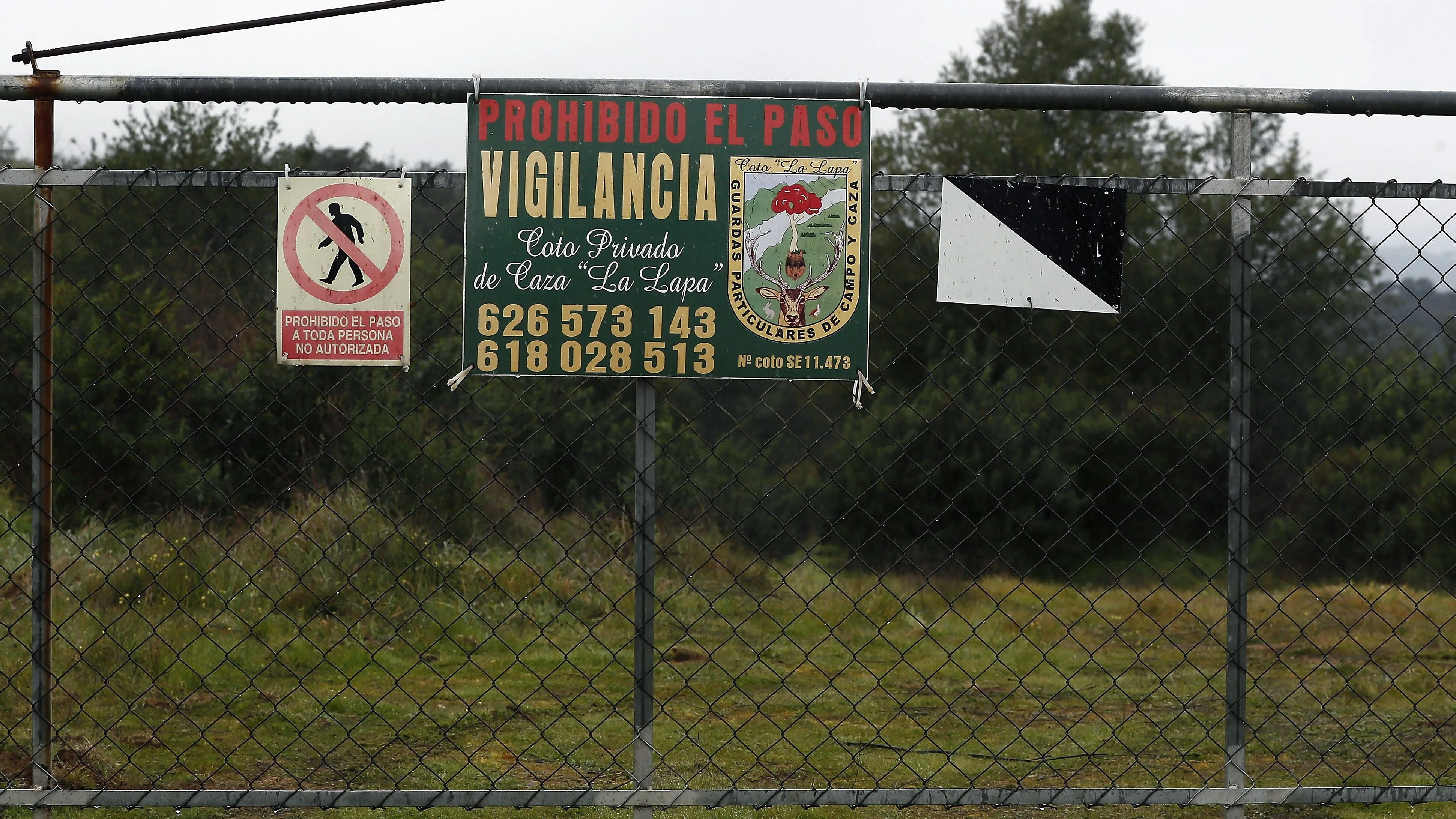 Vista de la finca La lapa, de la localidad sevillana de Burguillos