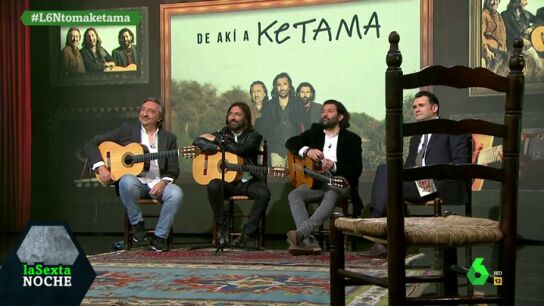 Las reivindicaciones de los Ketama en laSexta Noche: "En la pol&iacute;tica hace falta un poco del respeto de la m&uacute;sica"