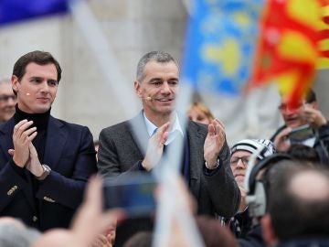 Albert Rivera y Toni Cantó Albert Rivera y Toni Cantó