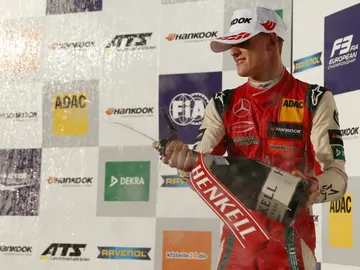 Mick Schumacher Podio 2018 F3 Mick Schumacher Podio 2018 F3