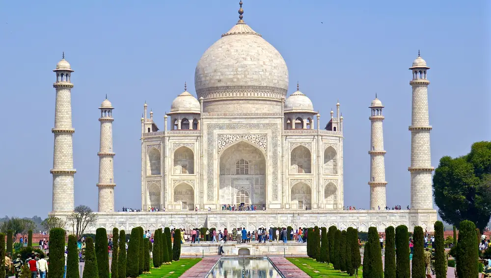 Así es el Taj Mahal, Agra, India
