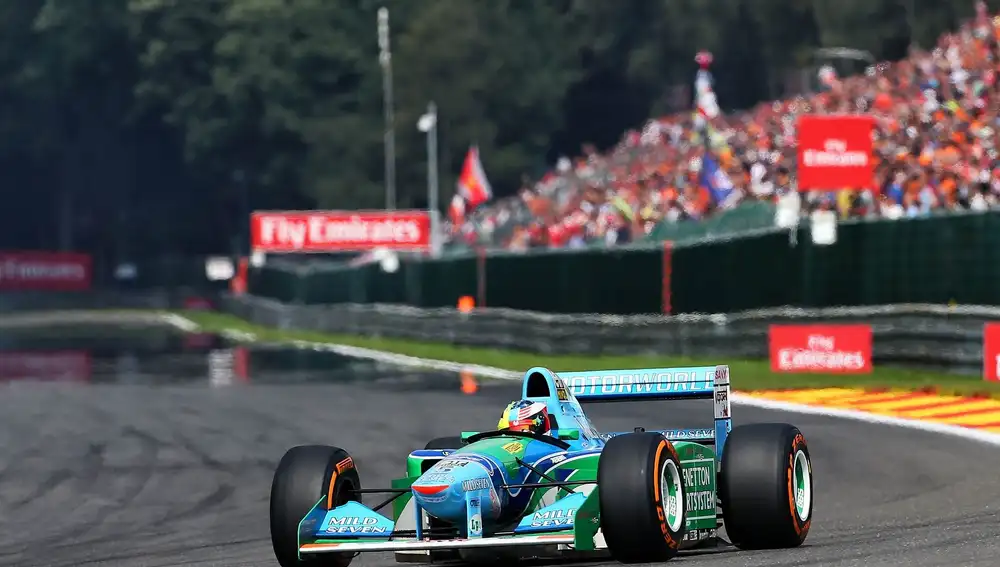 Mick Schumacher Benetton B194 Spa 2017
