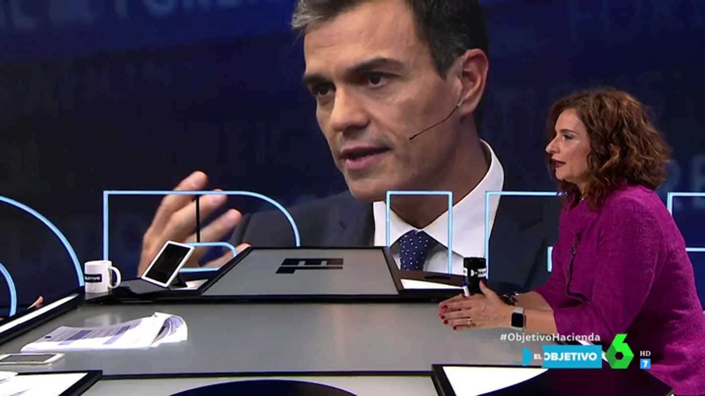 Pedro Sánchez criticó a Rajoy por pedir un préstamo para pagar pensiones y como presidente también lo ha hecho: esta es la explicación de María Jesús Montero Pedro Sánchez criticó a Rajoy por pedir un préstamo para pagar pensiones y como presidente también lo ha hecho: esta es la explicación de María Jesús Montero