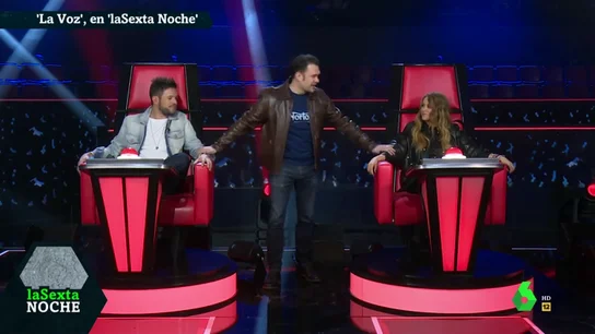 Iñaki López entrevista a Paulina Rubio y Pablo López, 'coaches' de La Voz: "Veo una batalla Marhuenda-Inda cantando un tema de Perales" Iñaki López entrevista a Paulina Rubio y Pablo López, 'coaches' de La Voz: "Veo una batalla Marhuenda-Inda cantando un tema de Perales"