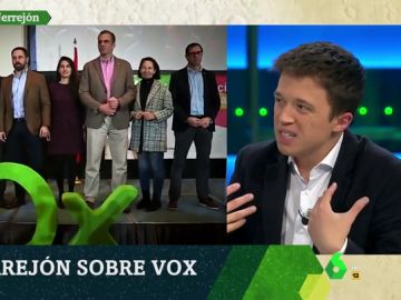 Errejón, contrario a los cordones sanitarios: &quot;Casado y Rivera están &#39;tocandido&#39; lo que dice Vox y me hablo con ellos&quot;