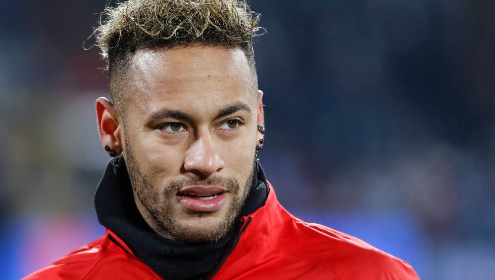 Neymar, durante un partido del PSG