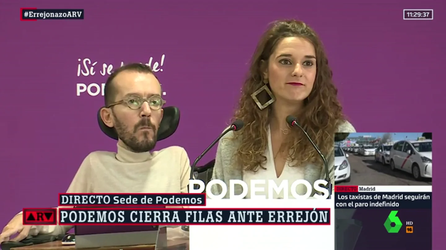 Pablo Echenique y Noelia Vera Pablo Echenique y Noelia Vera