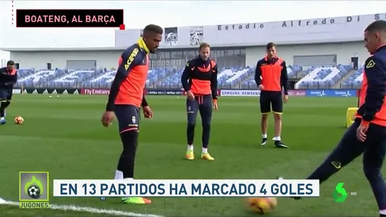 Kevin-Prince Boateng, a punto de llegar cedido al Barcelona Kevin-Prince Boateng, a punto de llegar cedido al Barcelona