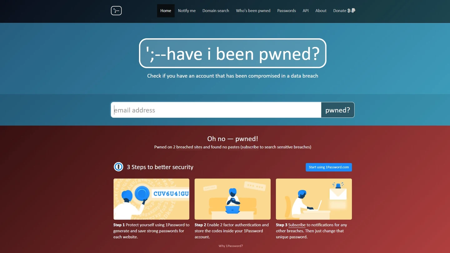 Página web en la que comprobar si tu correo ha sido hackeado Página web en la que comprobar si tu correo ha sido hackeado