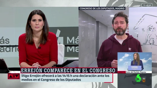 El 'dardo' de Rafa Mayoral a Errejón: "Cuando quieres sumar no empiezas restando a tus compañeros" El 'dardo' de Rafa Mayoral a Errejón: "Cuando quieres sumar no empiezas restando a tus compañeros"