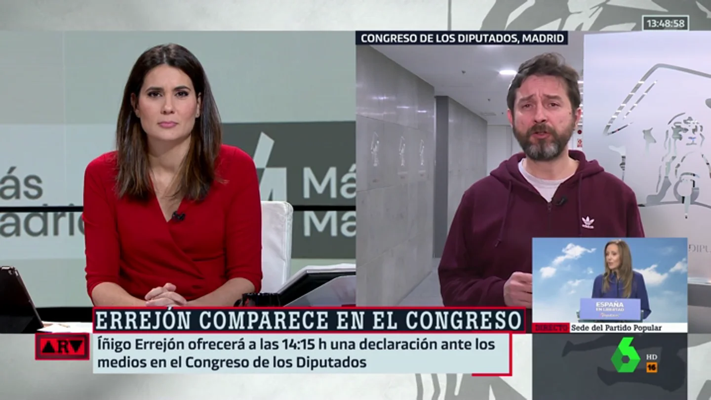 El 'dardo' de Rafa Mayoral a Errejón: "Cuando quieres sumar no empiezas restando a tus compañeros" El 'dardo' de Rafa Mayoral a Errejón: "Cuando quieres sumar no empiezas restando a tus compañeros"