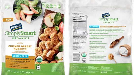 Nuggets pollo Contaminacion alimentaria