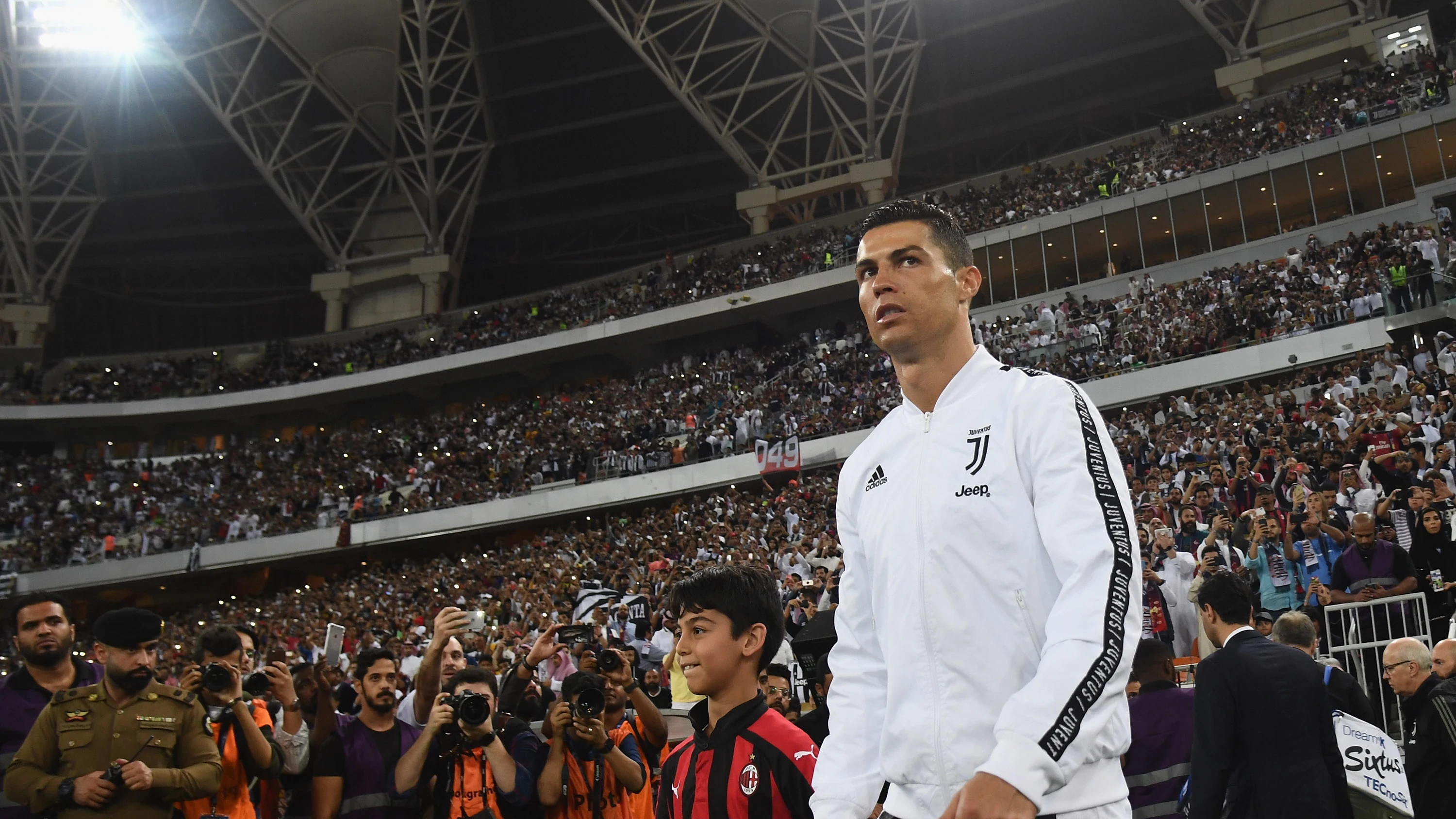 Cristiano Ronaldo, durante un partido con la Juventus