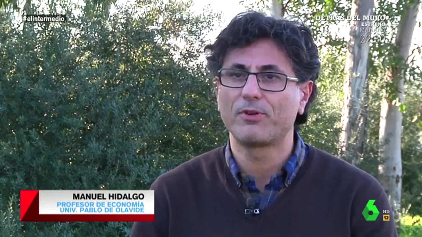 Manuel Hidalgo, profesor de Economía de la Universidad Pablo de Olavide Manuel Hidalgo, profesor de Economía de la Universidad Pablo de Olavide