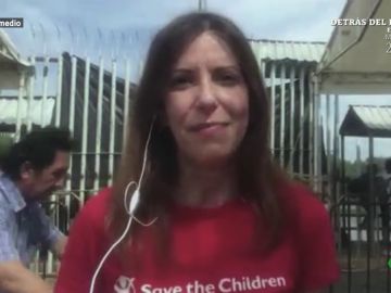Azucena García, portavoz de Save the Children Azucena García, portavoz de Save the Children