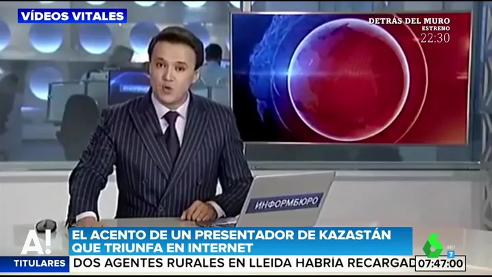 Así suena el acento de un presentador de Kazastán que se ha hecho viral