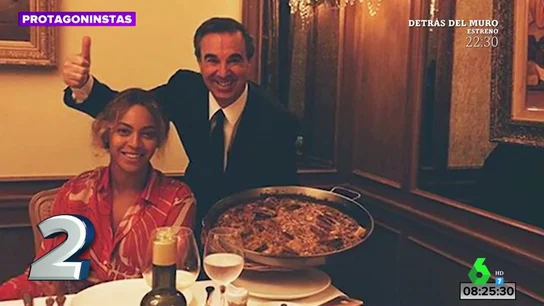 Paella con ketchup y marisco: así fue la visita de Beyonce a Barcelona Paella con ketchup y marisco: así fue la visita de Beyonce a Barcelona