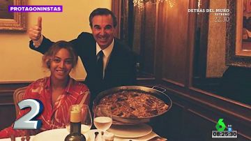 Paella con ketchup y marisco: así fue la visita de Beyonce a Barcelona