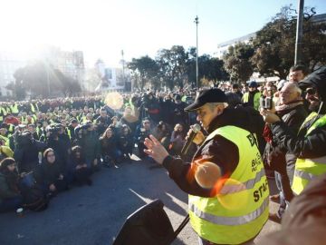 El portavoz de la Asociación Profesional Élite Taxi Tito Alvarez El portavoz de la Asociación Profesional Élite Taxi Tito Alvarez