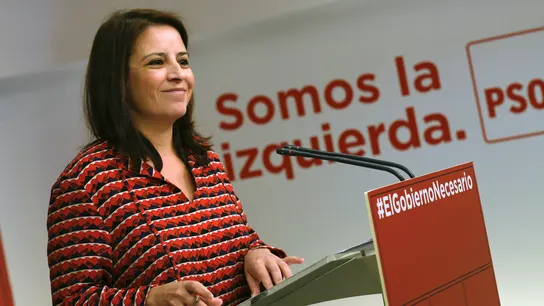 La portavoz del PSOE en el Congreso, Adriana Lastra La portavoz del PSOE en el Congreso, Adriana Lastra