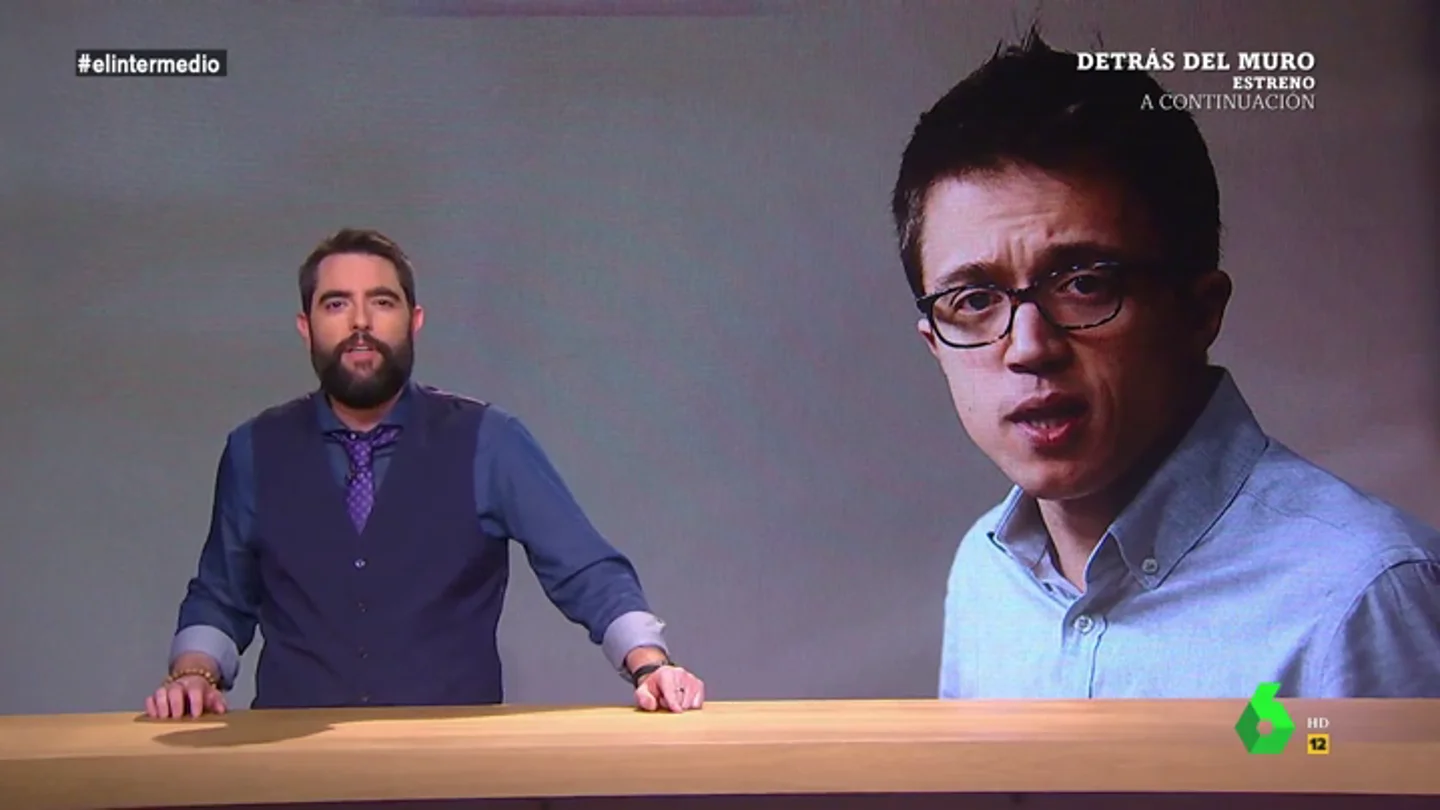 Dani Mateo e Íñigo Errejón Dani Mateo e Íñigo Errejón
