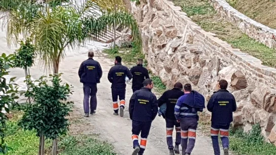 Rescate de Julen: Los mineros rescatadores de Hunosa ya están en el Puesto de Mando Avanzado Rescate de Julen: Los mineros rescatadores de Hunosa ya están en el Puesto de Mando Avanzado