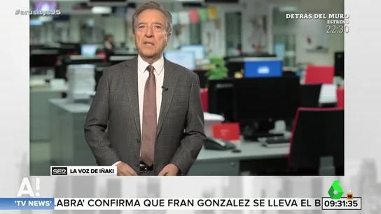 El contundente análisis de Gabilondo sobre Podemos: "Ahora es una marca con contenido indefinido y un discurso ininteligible" El contundente análisis de Gabilondo sobre Podemos: "Ahora es una marca con contenido indefinido y un discurso ininteligible"